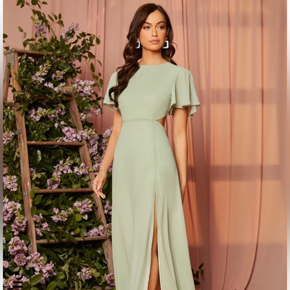 Sage Green Bridesmaid Dress size XS